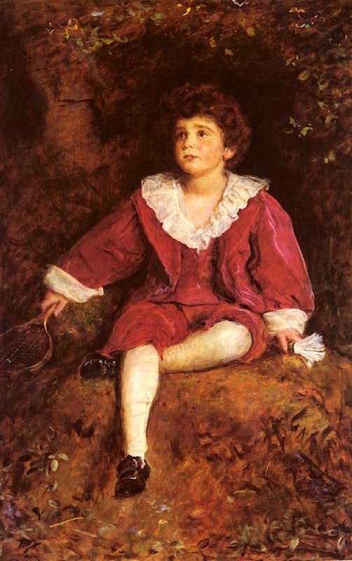 Tableau Toile John Everett Millais Portrait d'Art Historique Peinture Décorative Murale
