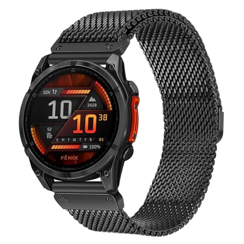 Correa Milanesa 22mm para Reloj Garmin Fenix 8 y Otros miniatura 1