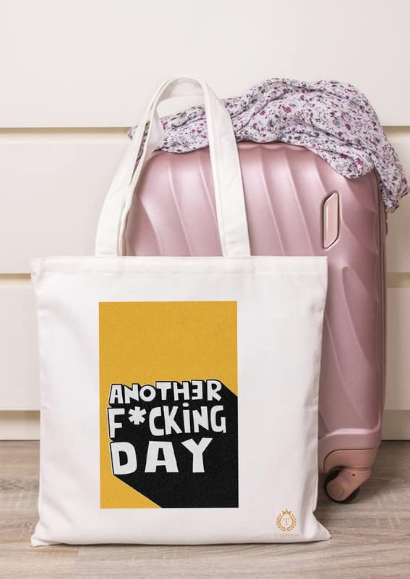 Organic Cotton Grocery Tote Bag, Eco-Friendly Multi-Purpose
