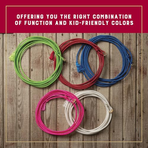 waxed nylon kids lasso rope lightweight cowboy rope lasso for practice colorful loop roping ropes for kids 51634 x 2039