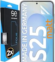 smart engineered – 2x se® 3D SCHUTZFOLIE Entspiegelt für Samsung Galaxy S25, An