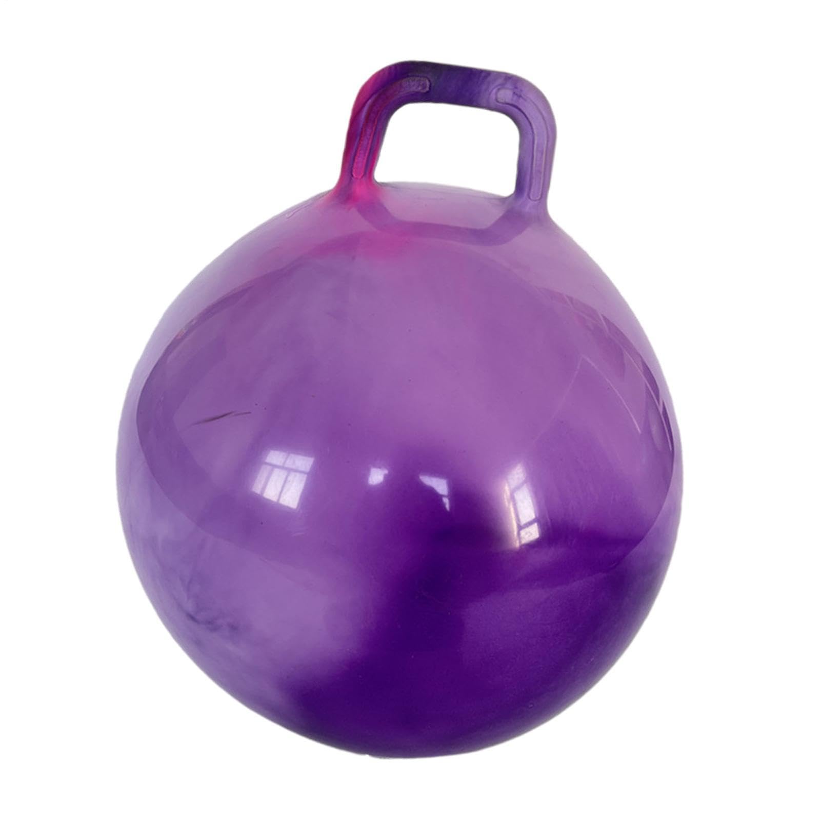 Pelota De Saltar con Asas Ergonómicas, Pelota De Salto para Niños, Balones Saltadores, Pelotas Hinchable Saltarina, Altura Ajustable, Antideslizante, Jardín Actividades Exterior Juego Ejercicio
