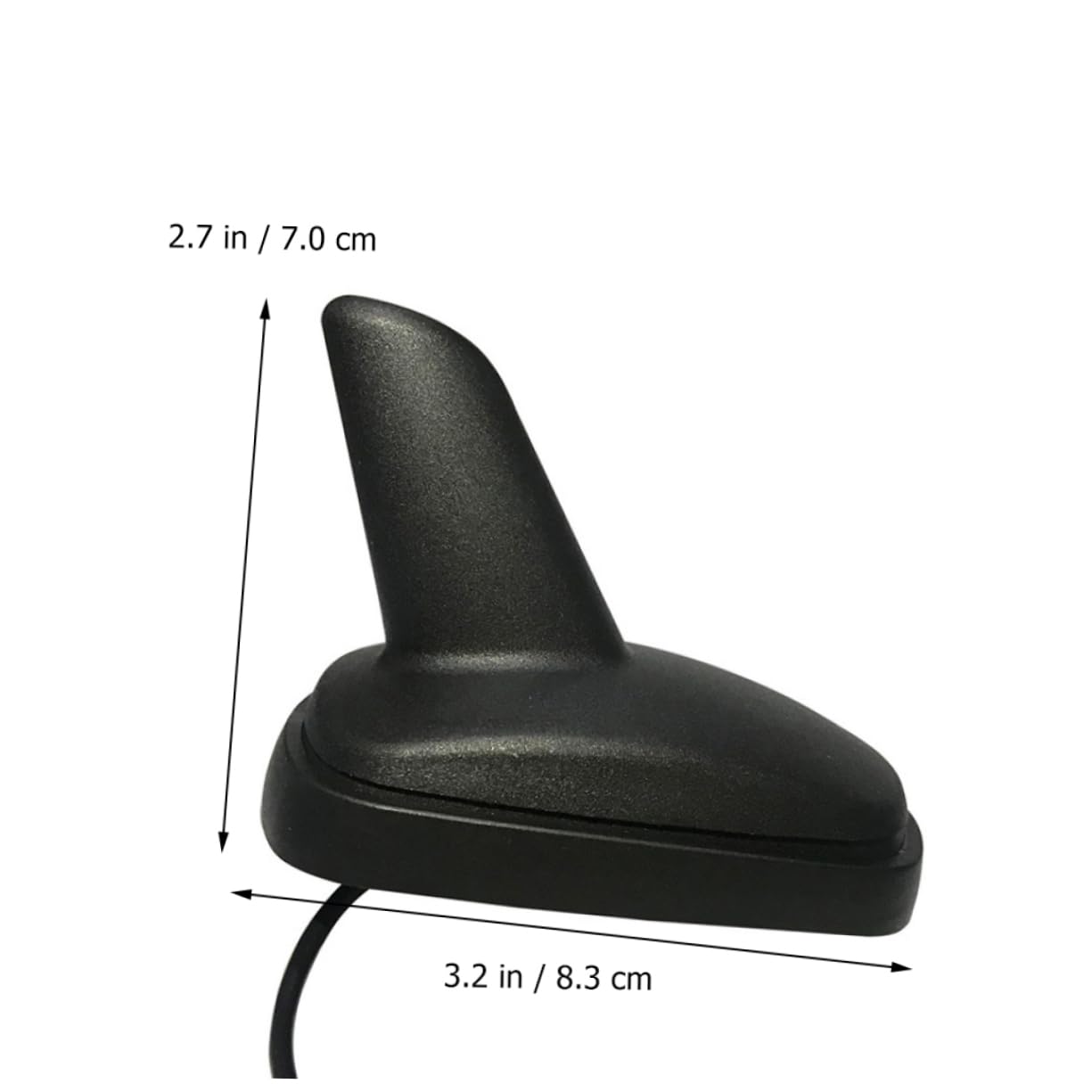 OSALADI 3piezas Antena De Radio para Coche Aleta y Fácil De Instalar Accesorio De Estilo para Techo Compatible Seat y