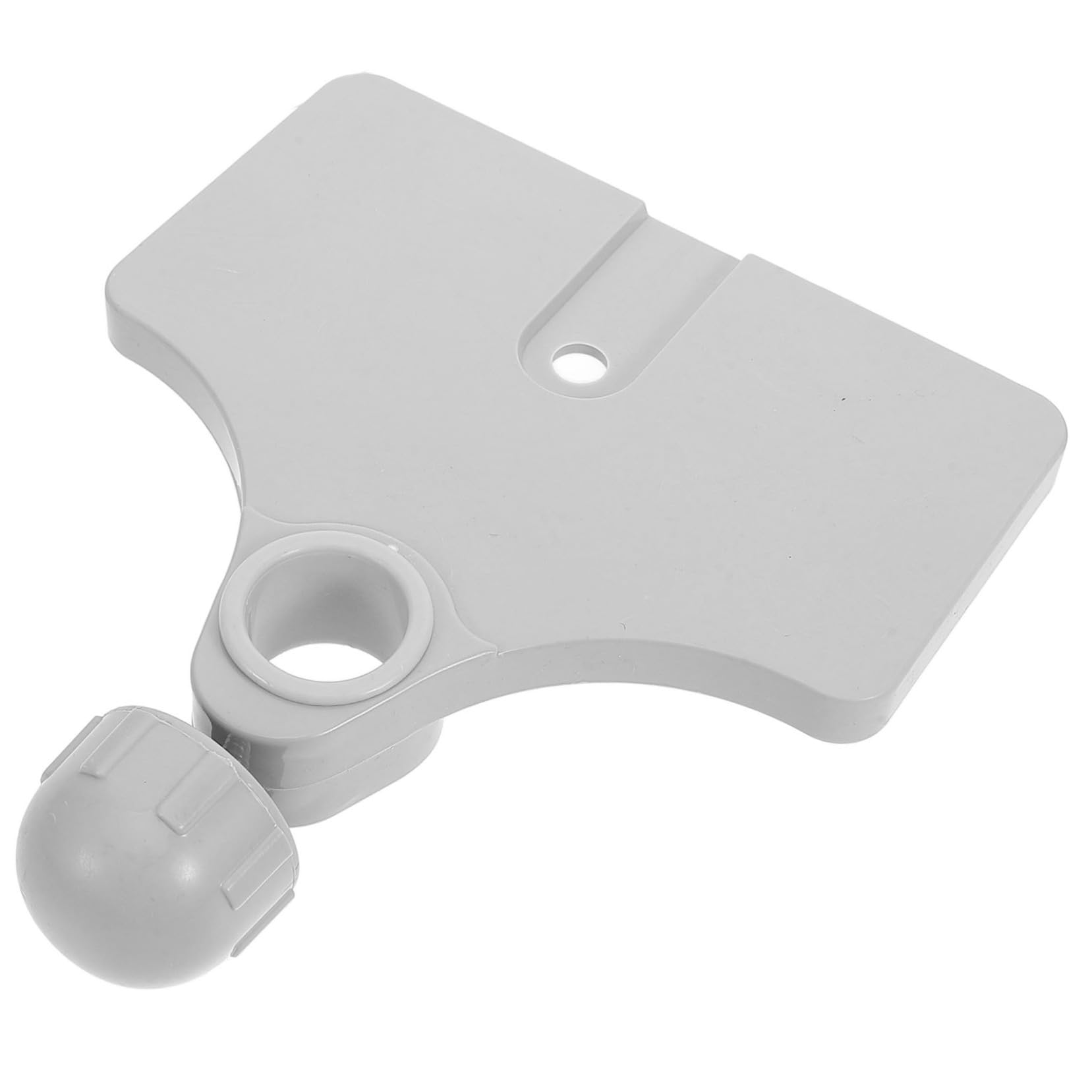 Beavorty 4pcs Pole Accessories Medical Supplies Saving Time an Fittings Stand Tray Storage Tray Drip Stand Plates Stand Accessories Plastic Tray Tray Abs Grey