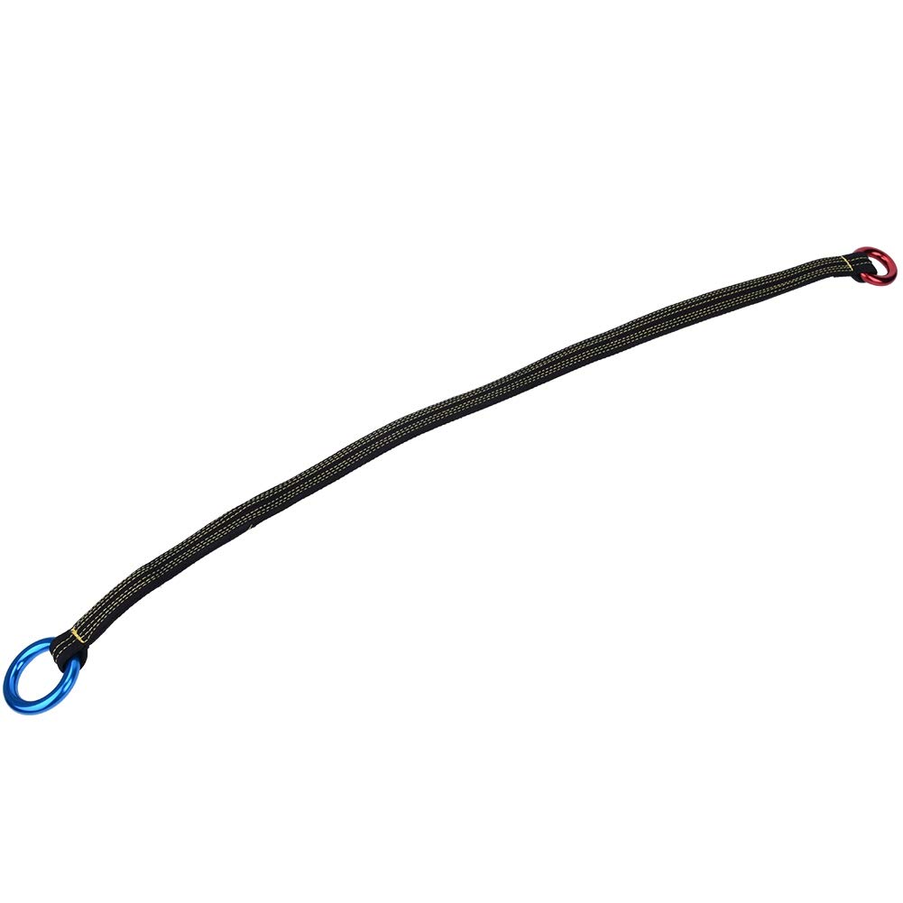 Mosquetones De Escalada, para Trabajos En Árboles, Punto De Anclaje, Aparejos De Jardín, Diseño Asimétrico, Alta Resistencia, Anillos Anodizados, Cordón De Seguridad,