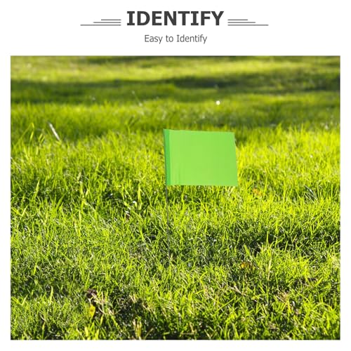 Drapeaux de signalisation Toddmomy x120 pour jardin et pelouse - 4