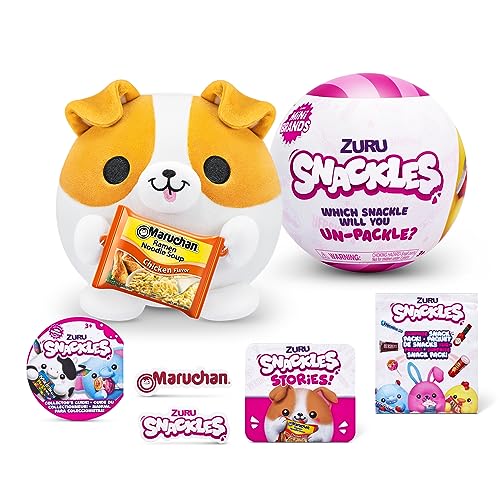 Pelucias Surpresas Small Plush Snackles - Candide - Com 14 centímetros e super fofinhas