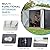 VIWAT Outdoor Storage Shed 8x11.7 FT, Metal Garden Shed with Lockable Doors and Updated Frame Structure, Large Tool Sheds for Backyard Garden Patio Lawn, White
