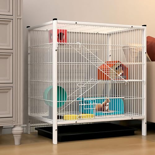 Cage pour écureuil volant et furet grande cage petits animaux à niveaux