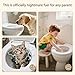 Baby Proof Toilet Lock (2-Pack) - Child Safety Cabinet Locks for Toilet Seat, Drawers, Fridge, Doors | Easy Install with Strong 3M Adhesive | Non-Toxic & Adjustable Strap for Toddler & Pet Safety