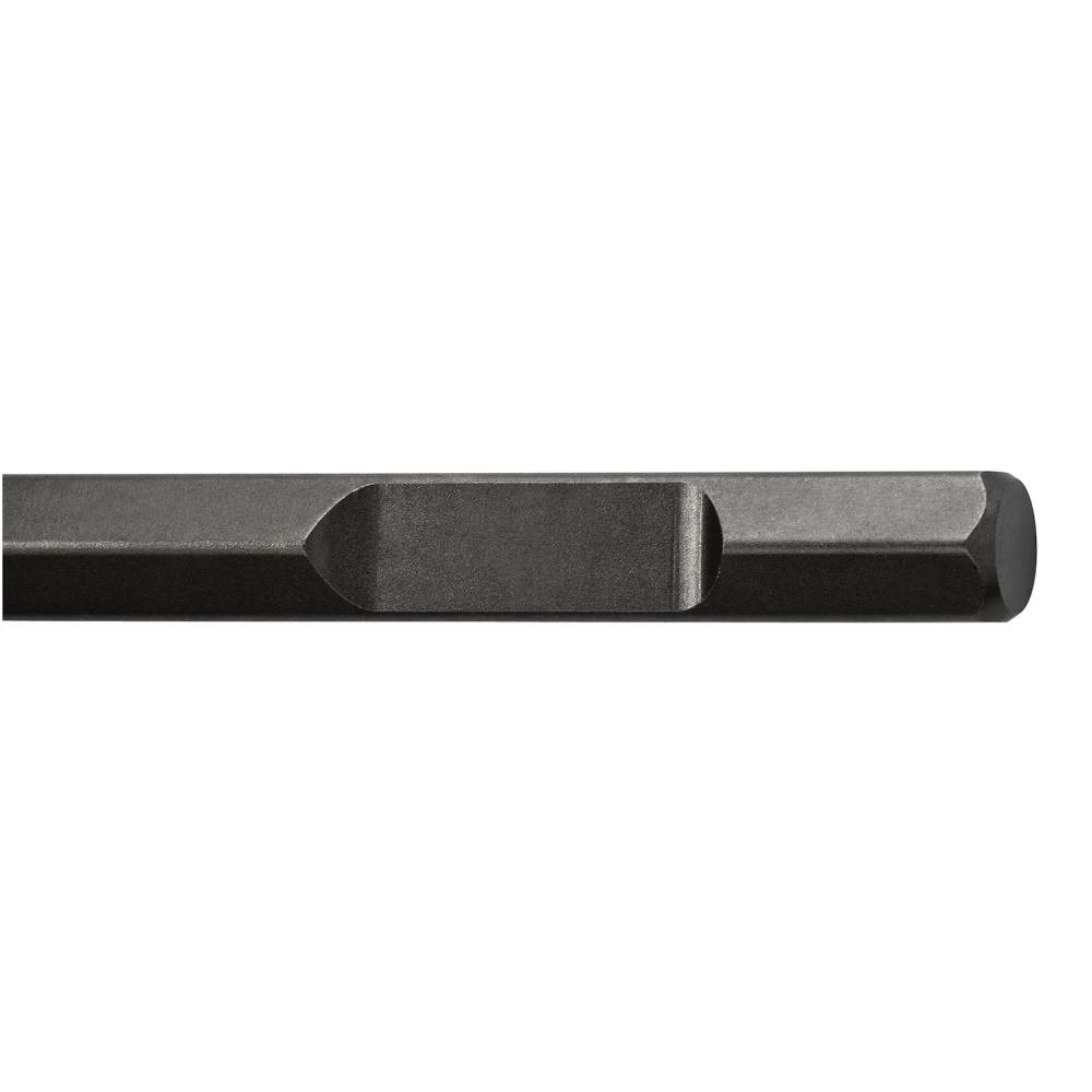 Cincel HEX 80x400mm para demolición y reforma de paredes de ladrillo