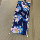 Preta Porter』レディース浴衣仕立て上り品 紺地花柄