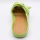 Heleey Women's Clogs Sandals with Adjustable Strap | Lightweight EVA Slip-On Slippers | Comfortable Casual Footwear for Women | Anti-Slip, Water Resistant (Green, UK Footwear Size System, Adult, Women, Numeric, Medium, 10) gallery image