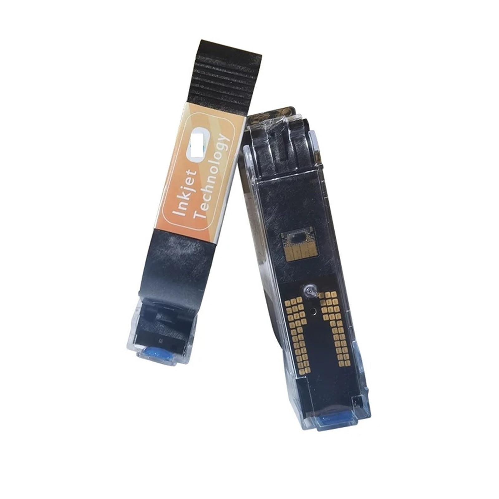 Cartuccia d'inchiostro solvente ad alta aderenza e ad asciugatura rapida da 25,4 mm adatta for stampante a getto d'inchiostro non crittografata Su Cartone, Legno(Black)