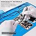 Akeoil Premium Heat Resistant Solder Pad, Large Anti-static Magnetic Silicone Pad, Repair Pad With Scale, for Cell Phone, Computer and Other Electronic Repairs, 17.7 