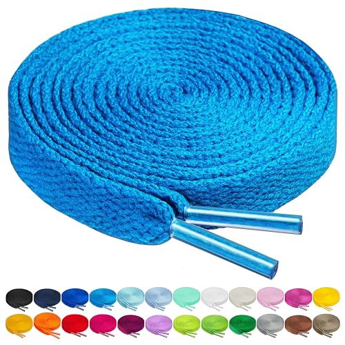 Image of Birch Shoelaces in 27 Colors Flat 5 /16 inch Shoe Laces in 4 Different Lengths