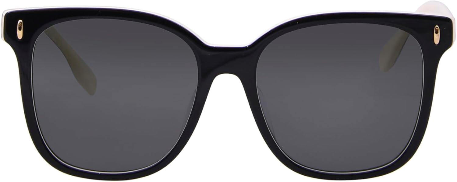 Tory Burch TY7203U 198887 Sunglasses Women's Black/Ivory/Grey Square Shape 53mm - Image 2