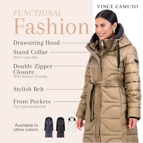 Long Puffer Coat Women, Long Coat Women Winter, Women's Coats Hooded3