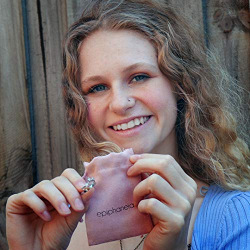 epiphaniea Princess Tiara Daughter of The King of Kings Adjustable Ring For Christian Women & Girls Of Faith. Crown Style With Crystals - Religious Gifts For Mom, Daughter, Friend, Mothers Day Present3