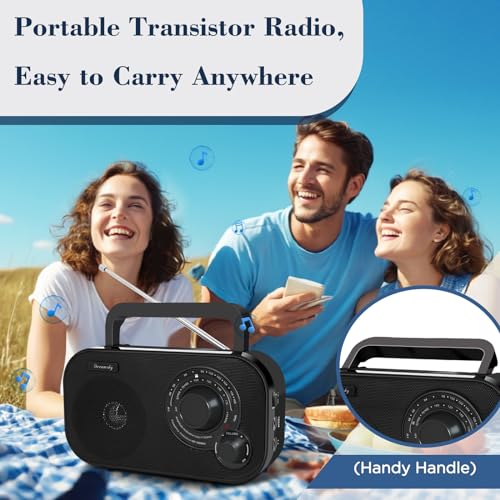 Dreamsky Am Fm Portable Radio Plug In Wall Or Battery Operated For Home & Outdoor thumb #4