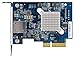 Produktbild QNAP QXG-10G1T Single-Port (10Gbase-T) 10GbE Netzwerk-Erweiterungskarte, PCIe Gen3 X4, Low-Profile-Halterung vorinstalliert, Flache Flache und volle Höhe Halterungen sind im Lieferumfang enthalten