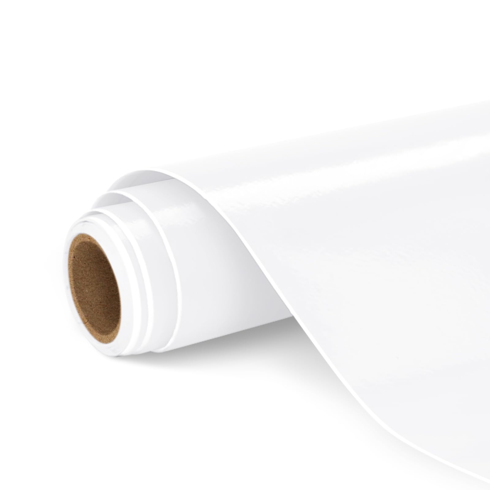 Lya Vinyl Glossy White Permanent Vinyl Roll - 12" x 10ft Self Adhesive Vinyl for Cup, White Vinyl for Birthday Gift, Party Ornaments, Home Decor