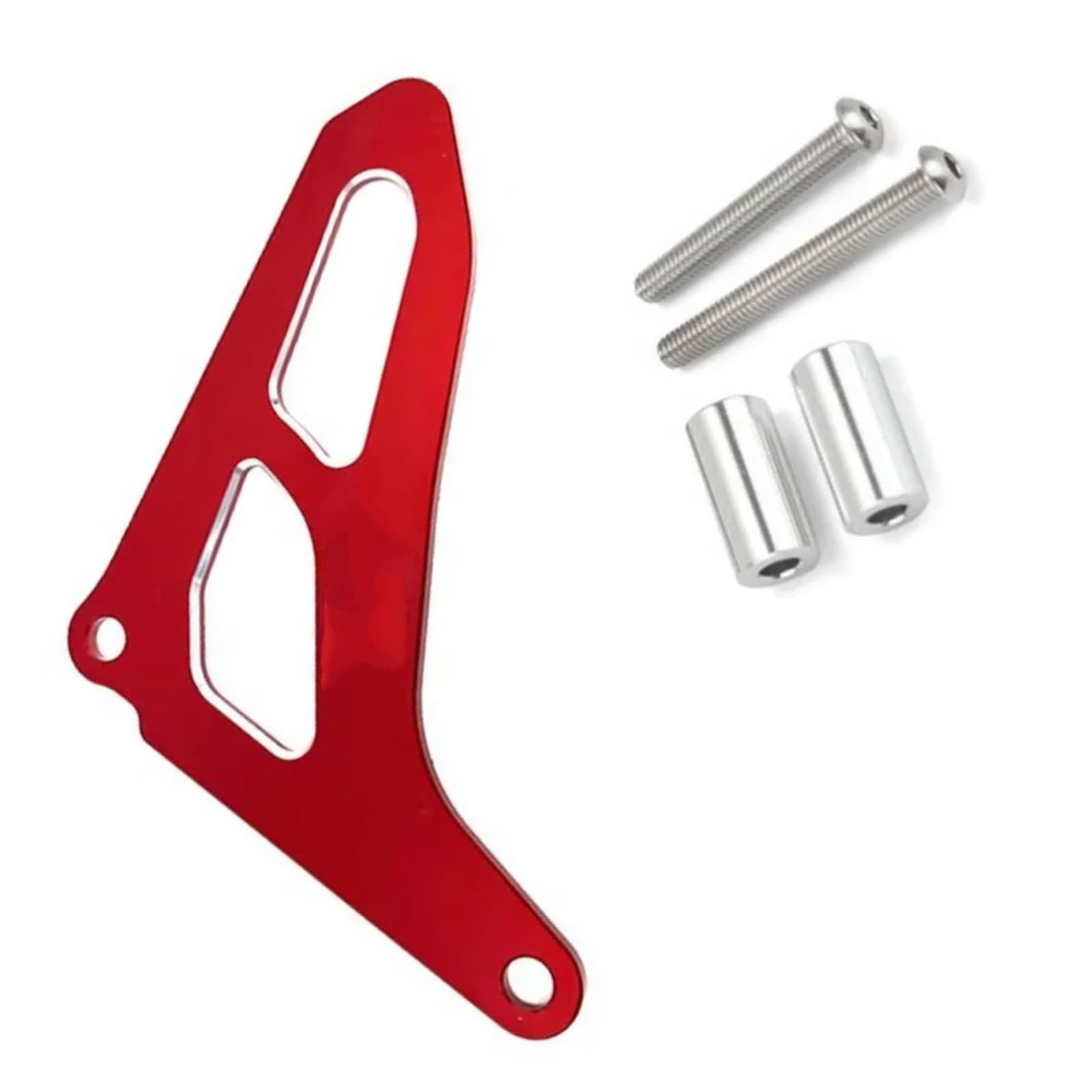 Cubierta de piñón delantero para motocicleta para CRF250RX 2020-2022 Cubierta de piñón Delantero | Evita arañazos causados ​​por piedras voladoras y sirve como componente protector fiable.(Red)