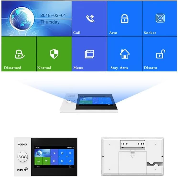 Alarm Panel User Interface