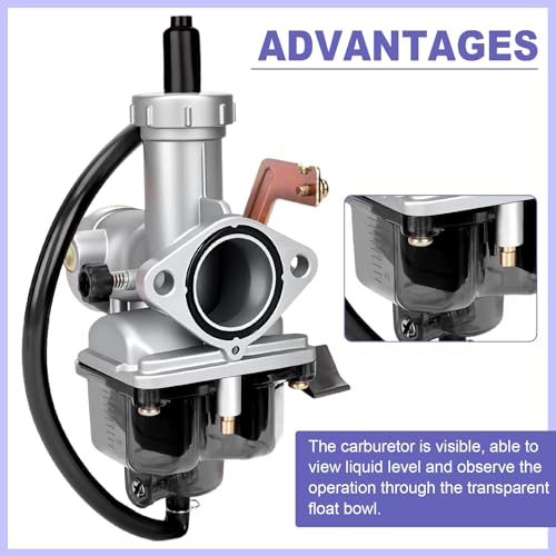 Image of PZ27 Carburetor Assembly Replacement for CG 125cc 150cc 250cc Predator 212 Engine TRX200 TRX250 ATV Quad XR100 ATC185 XR100 CRF100 CB125 TaoTao 4 Stroke Dirt Pit Bike Parts 27mm Carb Kit