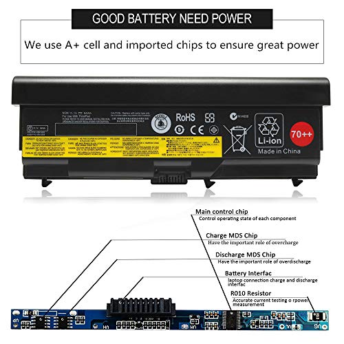 Lqm® 11.1V 94Wh/8.4Ah New Laptop Battery For Lenovo Thinkpad 70++ T430 W530 T530 L430 L530 45N1011 45N1010 0A36303 #TOP3