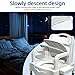 3-in-1 Commode Drop Arm Portable Toilet Bedside Commode, Extra-Wide Seat Bedside Toilet, Potty Chair 500lbs Weight Capacity, Bucket with Lid Commode Chair Adjustable Legs