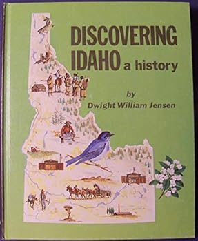 Hardcover Discovering Idaho, a history Book