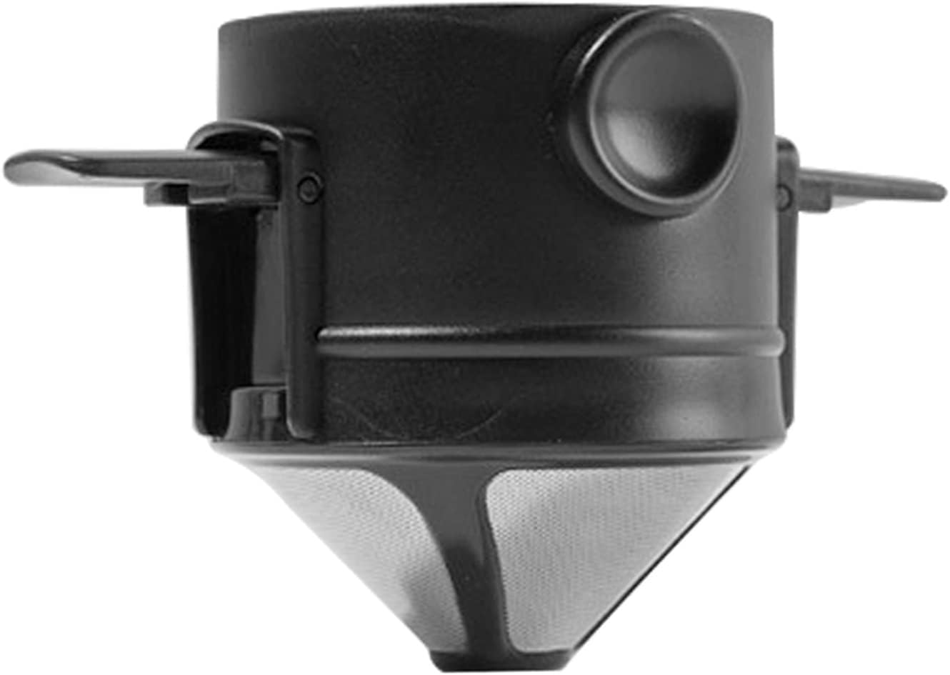 Tea Filters Coffee Filter Portable Stainless Steel drip Filter Coffee Tea Holder Funnel Basket Reusable Tea Brewer Bracket Coffee drip Filter