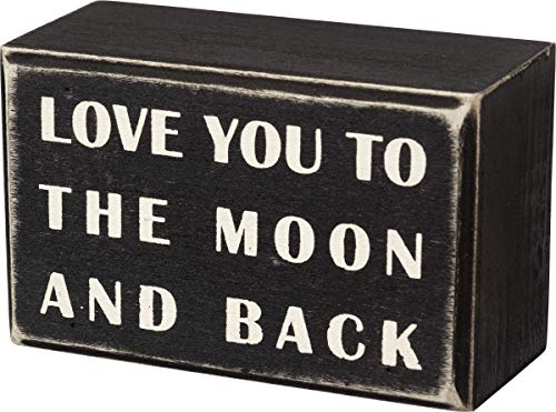 Primitives-by-Kathy-16339-Classic-Box-Sign-4-x-25-to-The-Moon-and-Back Primitives by Kathy 16339 Classic Box Sign 4 x 25 to The Moon and Back