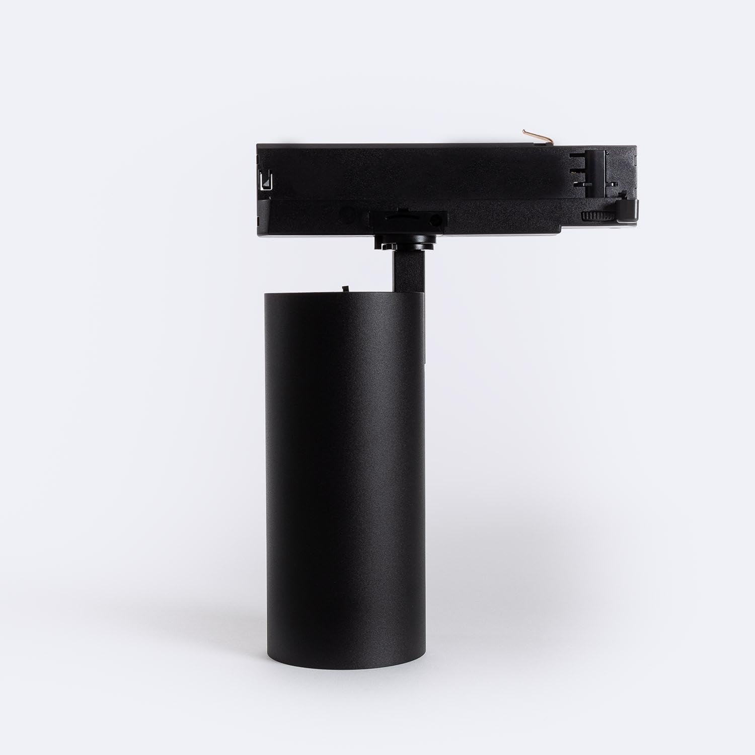 Spot LED sur Rail Triphasé 40W Carlo CCT Sélectionnable Noir 4000K - 5000K