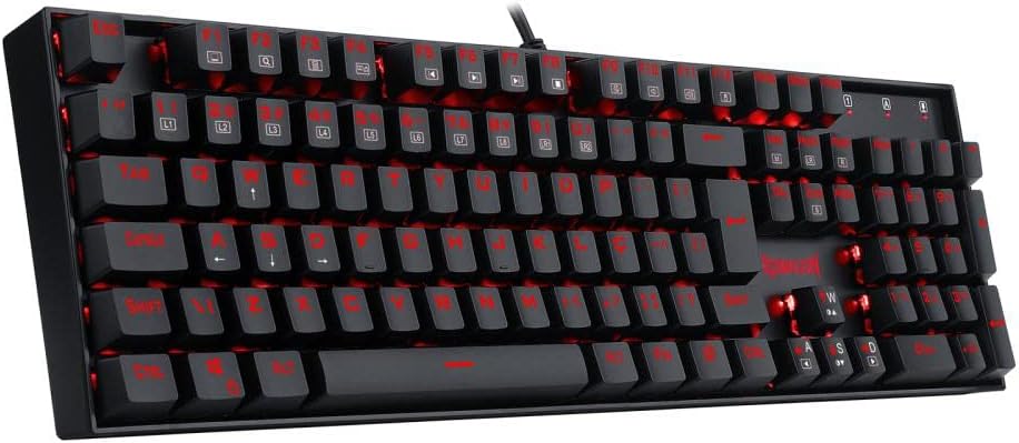 Teclado Mecânico Redragon Mitra K551-1 Switch Blue — Melhor Resposta Tátil para Gamers