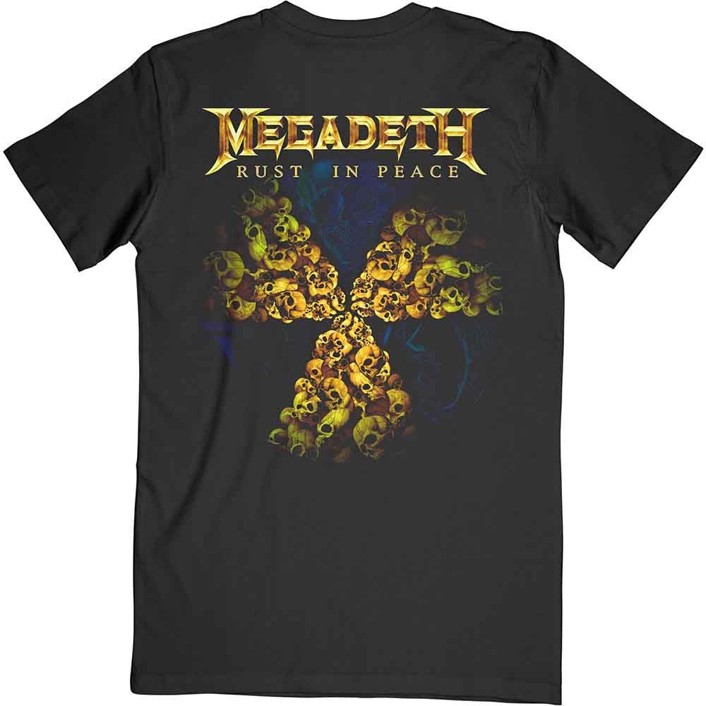Megadeth Tee: Rust in Peace 30th Anniversary (Back Print) Medium