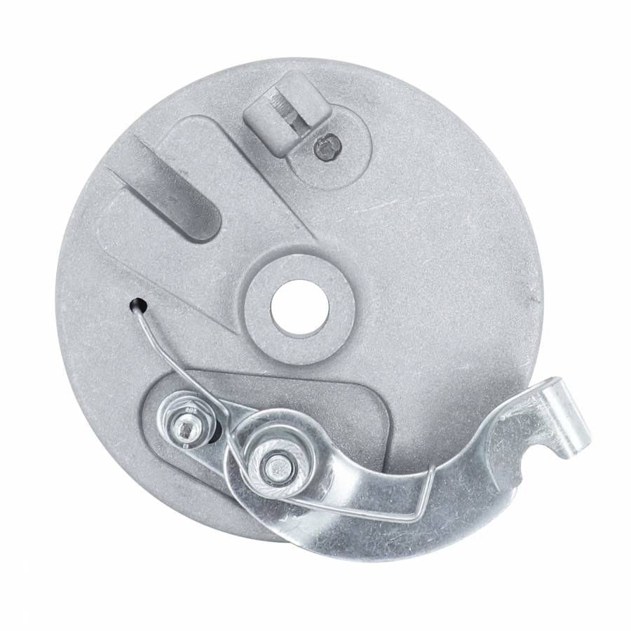 Flasque de frein cyclo adaptable peugeot 103 spx, rcx, mvl avant diam 90mm (type grimeca avec machoires)