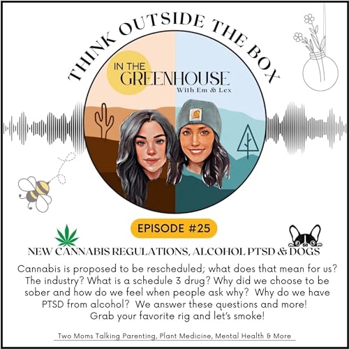 『Ep 25 - New Cannabis Regulations, Alcohol PTSD & Dogs』のカバーアート