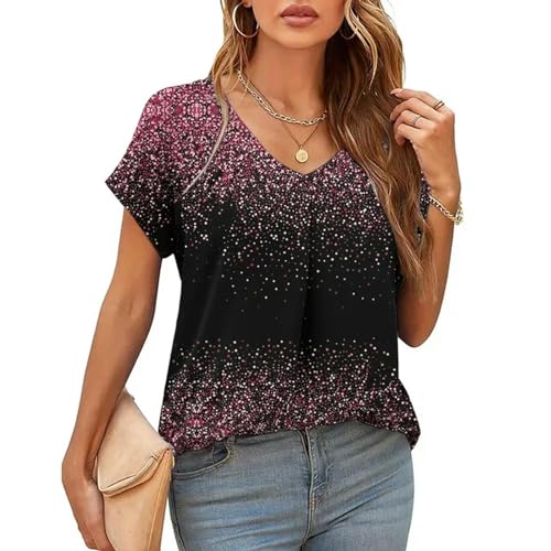 T-shirt femme imprimé grand confort pour dissimuler les rondeurs coupe oversize