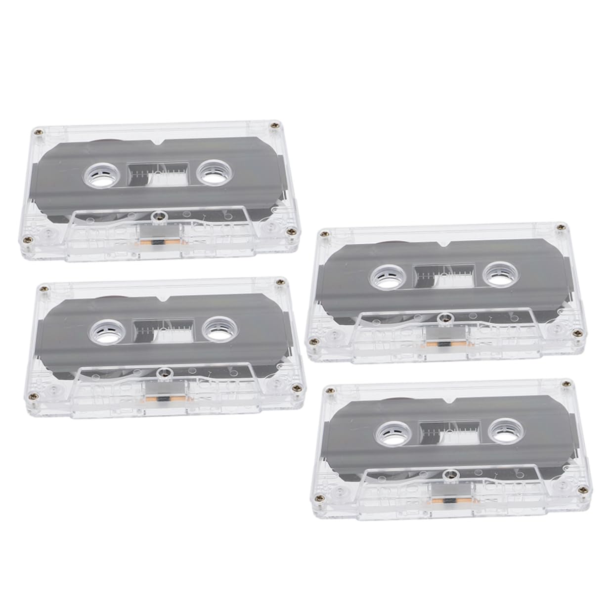 UKCOCO 20pezzi Audiocassette Vuote Registrabili Da Minuti Nastro Audio Per Registrazioni Retro e Pratico Con Scatola Trasparente