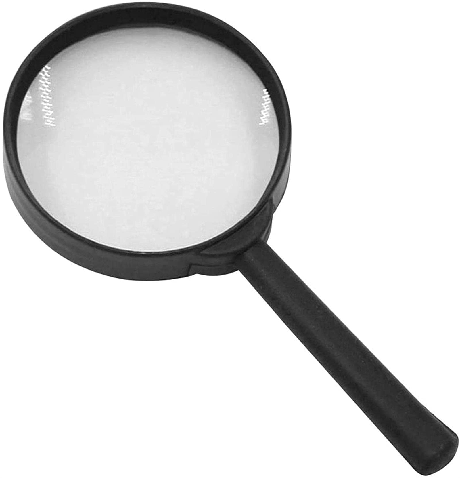 Loupe grossissante 3X en verre de 60mm accessoire aide visuelle pour lecture seniors