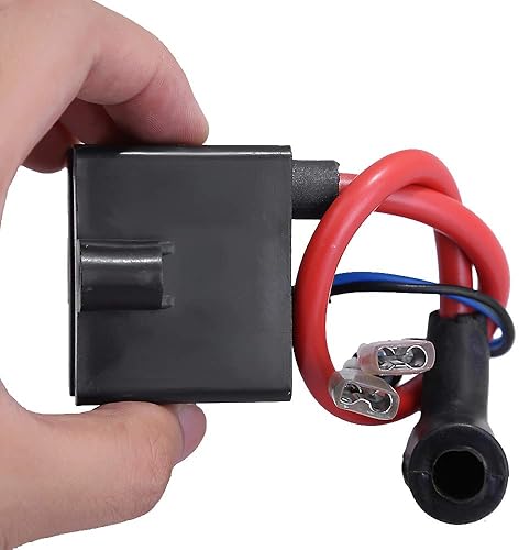 Miniatura 6 de Bobina de encendido CDI + bobina Magneto + bujía para bicicleta motorizada con motor de 2 tiempos de 49 cc-80 cc