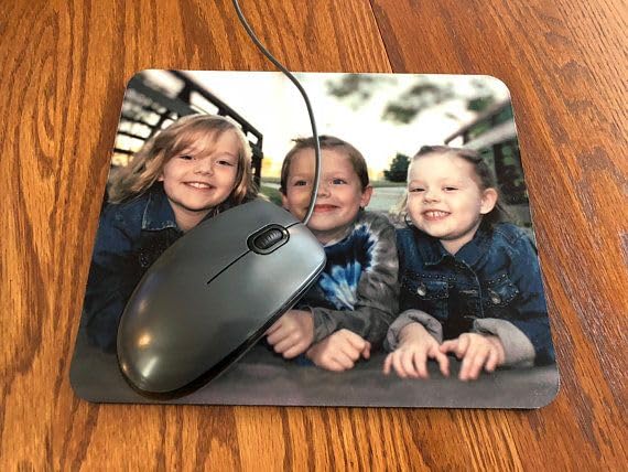 230X190X3mm Gaming Mouse Pad, Non-Slip Rubber Base, Waterproof Surface, Premium-Textured, Compatible with Laser and Optical Mice(Universe Black) 1