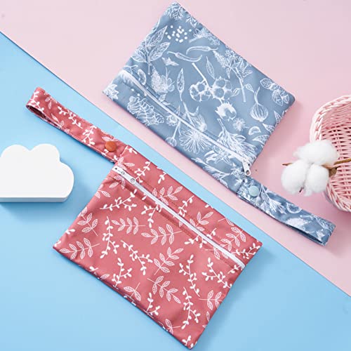 Pensos Menstruais Reutilizáveis 5pcs Almofadas de Tecido de Fibra de Bambu Com Bolsa de Armazenament