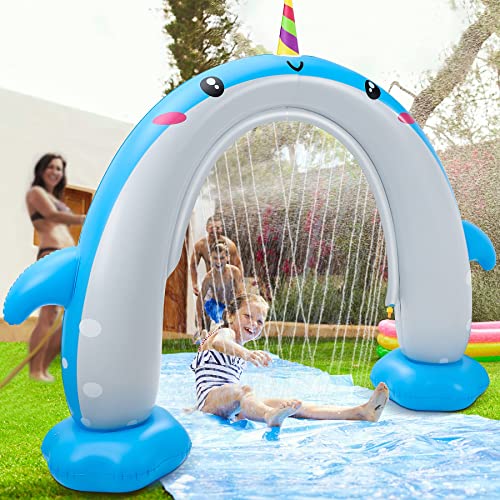 Sprinkler For Kids Float Joy Giant Unicorn Sprinkler 5ft Tall