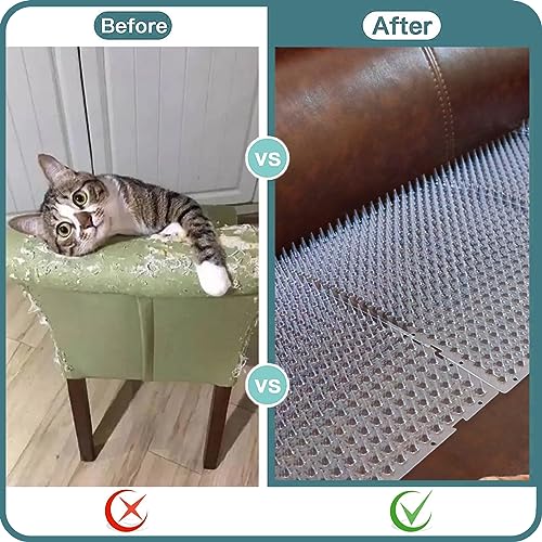 Aocoray 8 Pack Cat Deterrent Outdoor/Indoor Scat Mat thumb #2
