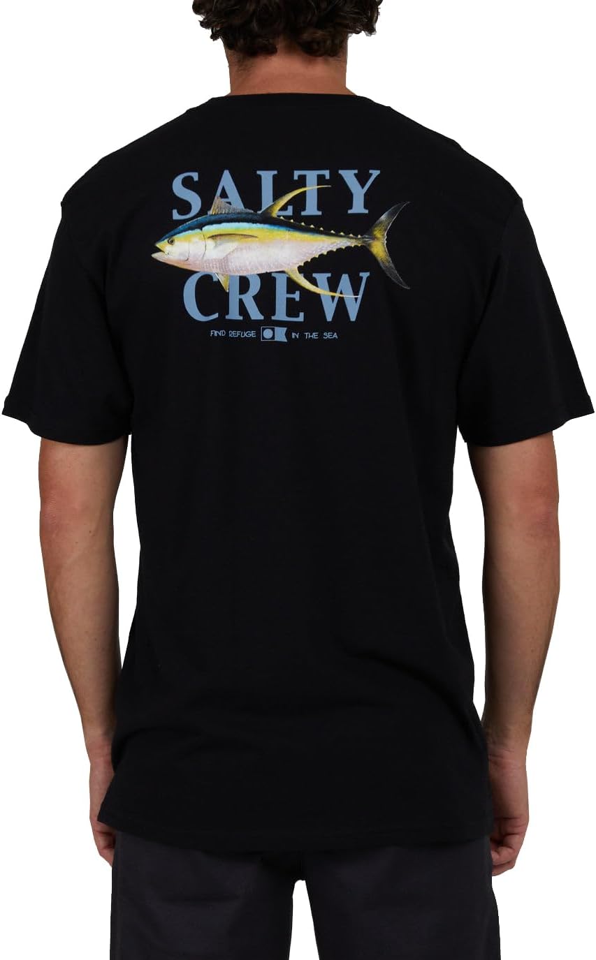 Salty Crew Mens Yellowfin Classic Short Sleeve Tee - Image 2