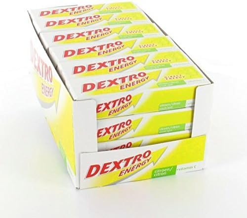 Twenty Four Packs of Dextro Energy Glucose Tablets Lemon 47g