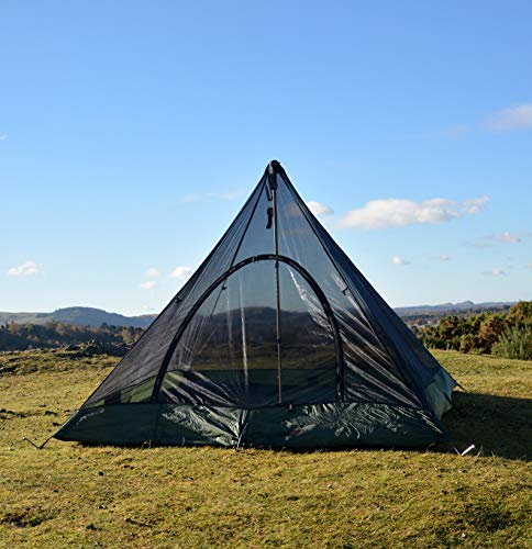Dd Hammocks - Dd Superlight Pyramid Mesh Tent - Lightweight 1 Or 2 Person Insect-Proof Tent Waterproof Floor For Hiking Expeditions And Adventure Camping #TOP4